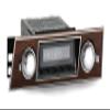 Long Beach Radio for 1967-68 Chevrolet Camaro/Pontiac Firebird LB-M4-501H-03-73 view 1