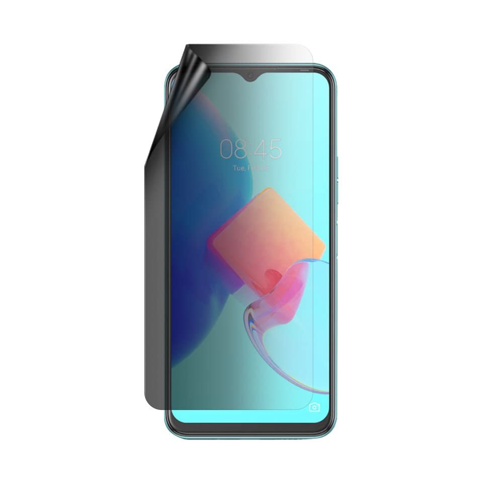 celicious Privacy Lite 2-Way Anti-Glare Anti-Spy Filter Screen Protector Film Compatible with Tecno Spark 8P