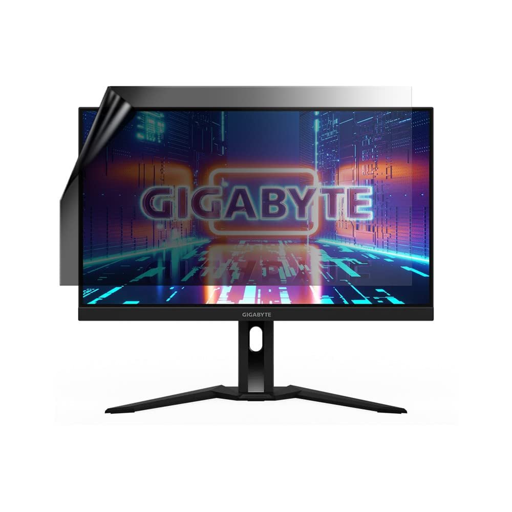 celicious Privacy Lite 2-Way Anti-Glare Anti-Spy Filter Screen Protector Film Compatible with Gigabyte Monitor 27 M27Q P
