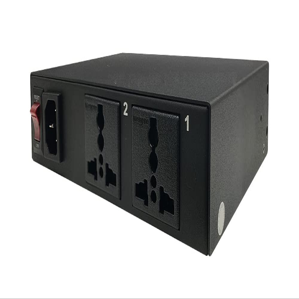 2-Port Remote Power Switch with Universal AC Outlets