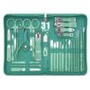 Tseoa Manicure Set Personal Care, Nail Clipper Kit, Professional Nail Clipper Pedicure Set, Nail Tools with Luxurious Travel Case, Gifts for Men Women Family Friend, 31 Pieces (Green) view 1