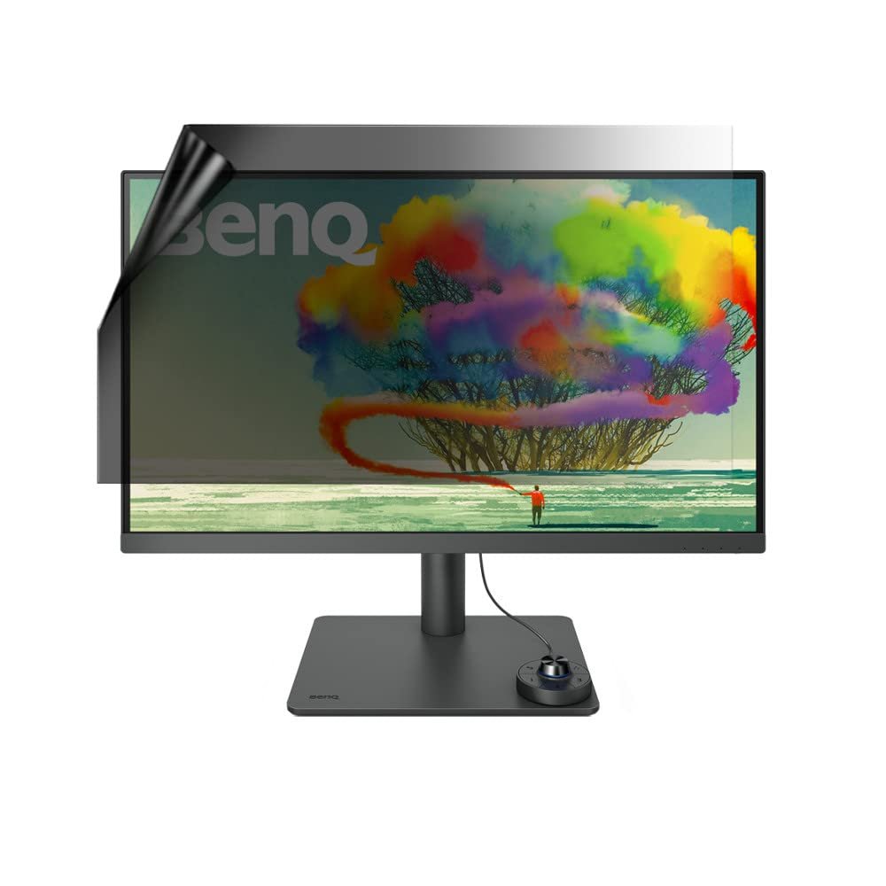 celicious Privacy Lite 2-Way Anti-Glare Anti-Spy Filter Screen Protector Film Compatible with BenQ Monitor 27 PD2705U
