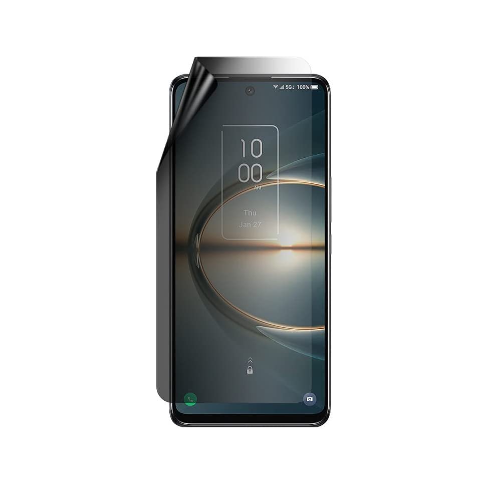 celicious Privacy Lite 2-Way Anti-Glare Anti-Spy Filter Screen Protector Film Compatible with TCL 30 V 5G