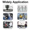 Lonlonty M12 4 Pin Male & Female Socket Panel Aviation Wire Connector,12mm Industrial Circular Connector,Outdoor Waterproof IP67,4 Sets view 3