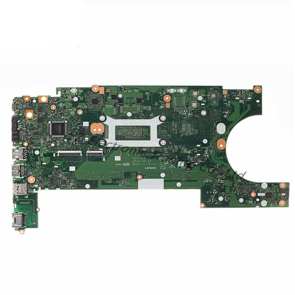 02DM266 IMBXHZQ for ThinkPad L490 L590 Laptop Motherboard NM-B931 i7-8565U