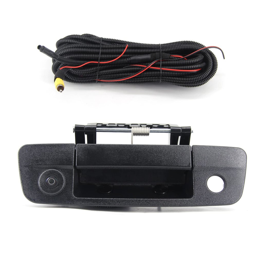 FEXON Rear View Backup Tailgate Handle Car Camera Compatible with Dodge Ram 1500 2500 3500 2009 2010 2011 2012 2013 2014 2015 2016 2017