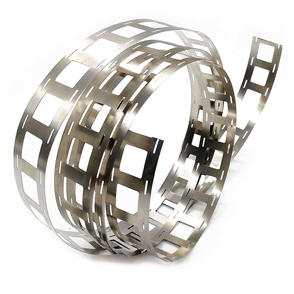 2P Nickel Plating Strip 0.15x27mm,2P Nickel Strip for 18650 Battery Spot Welding, Connect 18650 Battery in Parallel, (2p/10)
