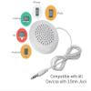 KUJOBUY Pillow Speaker 3.5mm Mini Under Pillow Music for iPod Flat Speaker for Phone Sleep or Hypnosis Sound Portable Sleeping Sound Small Sleeping Audio System for MP3 view 2