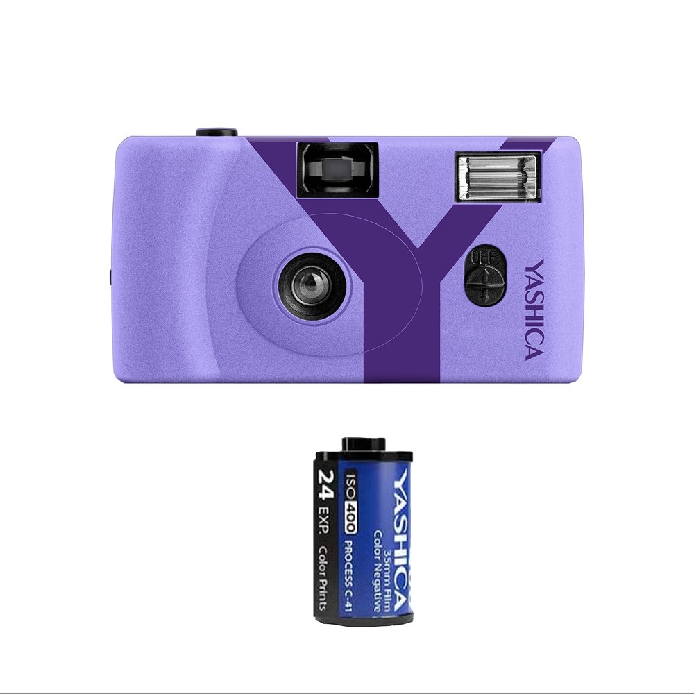 Yashica YASHICA MF-1Y Snapshot Art Camera (Lavender)