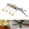 for long-lasting Pull Chain Switch Control Replacement , Ceiling Fan Pull Chain , Pull Chain Extension for Home Ceiling Fan Lamp Wall Light , 4Pcs , 250V , 125V , Ceiling Fan Pull Chain , for long-lasting Pull Chain Switch view 3