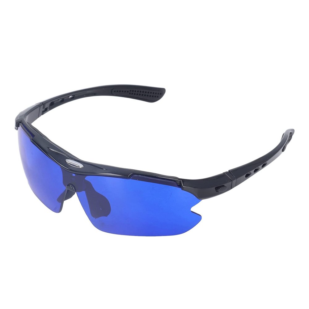 Dilwe Ball Finder Glasses, PC Sport Sunglasses with Blue Lens for Outdoor Sport Accessory