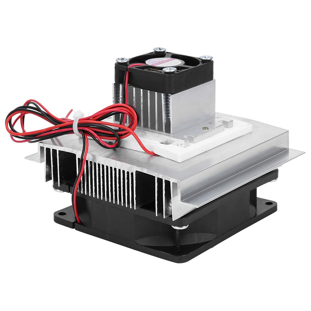 12V 60W Thermoelectric Peltier Cooling System DIY Kit XD35 Module for Efficient Cooling (with Cold End Fan)