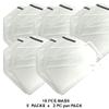 Face Mask With Filtration Material 2pc per Pack (5 pack) view 3