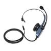 BlueParrott B250-XTS Mono Bluetooth Wireless Headphones 91% Noise Canceling Over Head Trucker Headset with Mic, Lightweight Design with Adjustable Headband, 20 hrs. Talk Time, Blue view 4