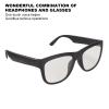 ASHATA GS01-04 Smart Glasses for Women Men Bluetooth Audio Smart Glasses with Sound Mic & Speaker Support Open Ear Music Calling, Voice Assistant, Touch Control, for Driving Working view 4