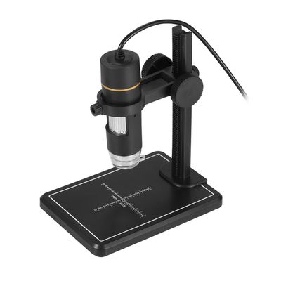 Microscope Kit 1000X Magnification USB Digital Microscope with 8-LED Light Magnifying Glass Microscope Lens Adapters (Color : with Lifting Support)