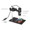 Microscope Kit 1000X Magnification USB Digital Microscope with 8-LED Light Magnifying Glass Microscope Lens Adapters (Color : with Lifting Support) view 2