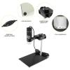 Microscope Kit 1000X Magnification USB Digital Microscope with 8-LED Light Magnifying Glass Microscope Lens Adapters (Color : with Lifting Support) view 3