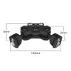 BGNing Multi-Function Dual Ball Head Magic Arm Mount Adapter with 1/4'' Screw for DSLR Cameras Fill Light Monitor (1/4 to 3/8 Black) view 2