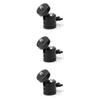 SOLUSTRE 3pcs Mini Tripod Head Ball Mount 1/4 Thread 2.5kg Load 360 Pan Compact for Cameras Webcams view 2