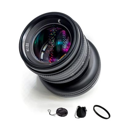 AstrHori 50mm F1.4 Full Frame Manual Focus Tilt 2in1 Miniature Model Effect & Filter Slot Lens for Fuji X Mount Camera XT3 XT4 XT10 XT20 XT30 XS10 XA3 XA5 XA7 XE3 XPRO1