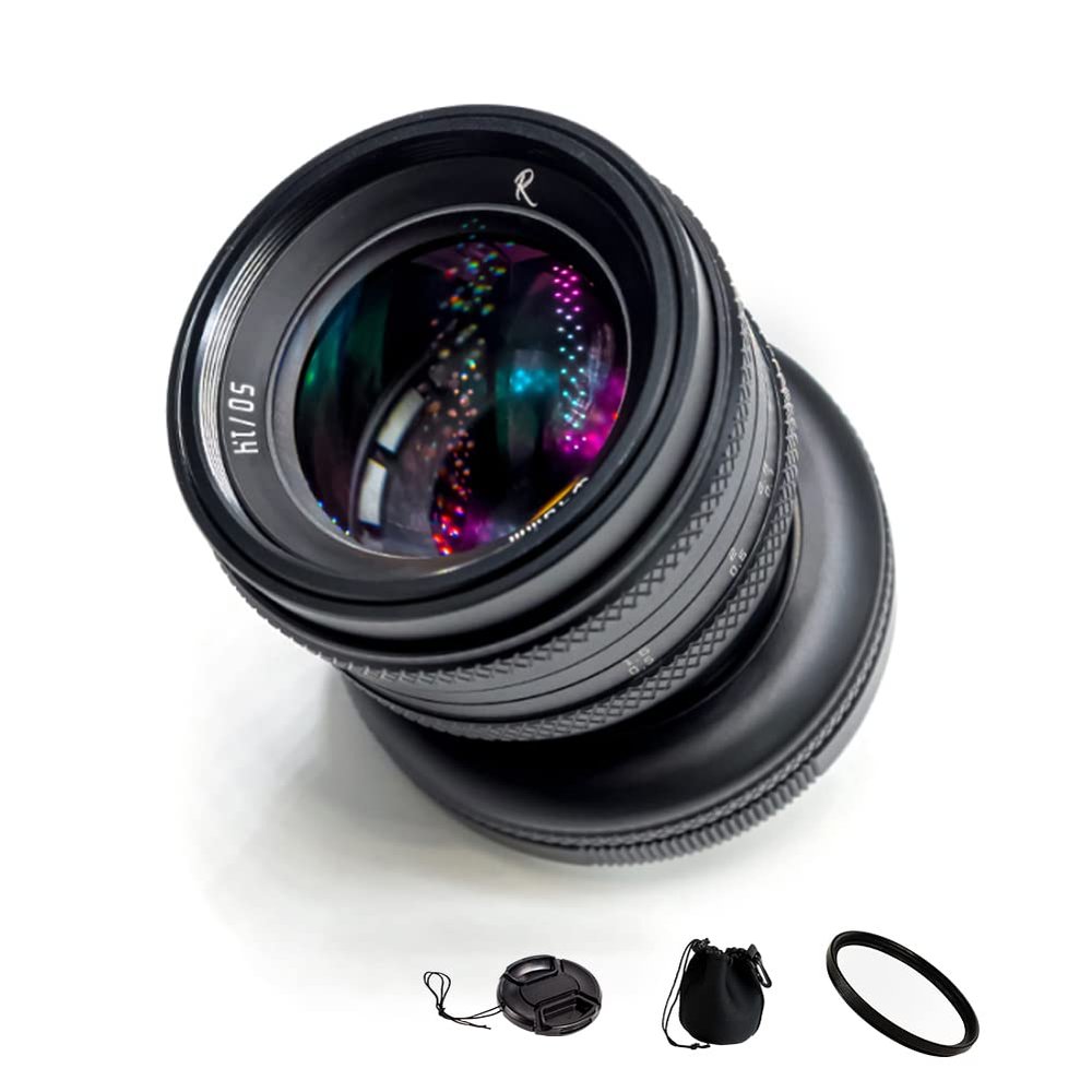 AstrHori 50mm F1.4 Full Frame Manual Focus Tilt 2in1 Miniature Model Effect & Filter Slot Lens for Fuji X Mount Camera XT3 XT4 XT10 XT20 XT30 XS10 XA3 XA5 XA7 XE3 XPRO1