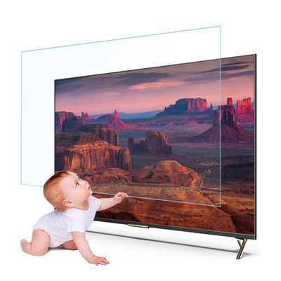 XRRX Anti Glare TV Film - TV Screen Protector Filter Out Glare Screen Protector, Non-Glare Anti-Scratch No Bubbles for LCD, LED, TCL, Sony, Sharp, Hisense / 49in 1075x604mm