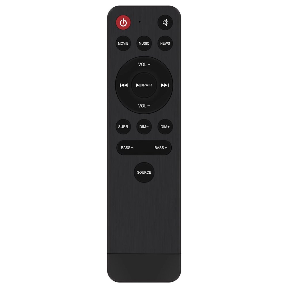 PERFASCIN EN214C1H Replacement Remote Control Compatible with Hisense Soundbar HS214 2.1ch Sound Bar System