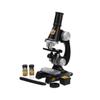 Microscope Accessories Kit 100X/200X/450X Biological Microscope Kit, for Child Microscope Slides (Color : Black) view 1