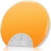 ANTDALIS Sunrise Alarm Clock Wake Up Light for Kids, Adults, Heavy Sleepers with Dual Alarms, Snooze, Sleep Aid with 7 Nature Sounds for Bedrooms with 8 Colors Night Light, FM Radio, Gift Ideas view 1