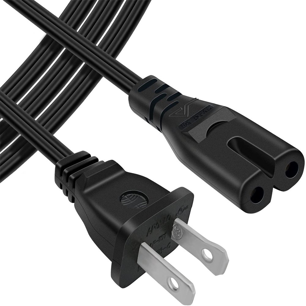 Marg AC in Power Cord Outlet Socket Cable Plug Lead for Pyle Home PRJG PRJG82 PRJG88 Compact Digital Multimedia Home Theater Video Projector Pyle Pro PCMX265B PCMX265W (Note:Not Fit 3 Prong)