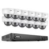 ANNKE 4K 16CH Home Security Camera System, 12pcs Wired 8MP Outdoor PoE IP Cameras with Person Vehicle Detection, IP67 Weatherproof and IK10 Vandal-Proof, 4K NVR Without Hard Drive, H800 view 1