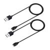 RuenTech Compatible with Garmin Vivoactive 6 Charger, USB Charging Cable 3.3 Ft Charging Cord for Vivoactive 5 Watch Charger (Black-2pcs) view 2