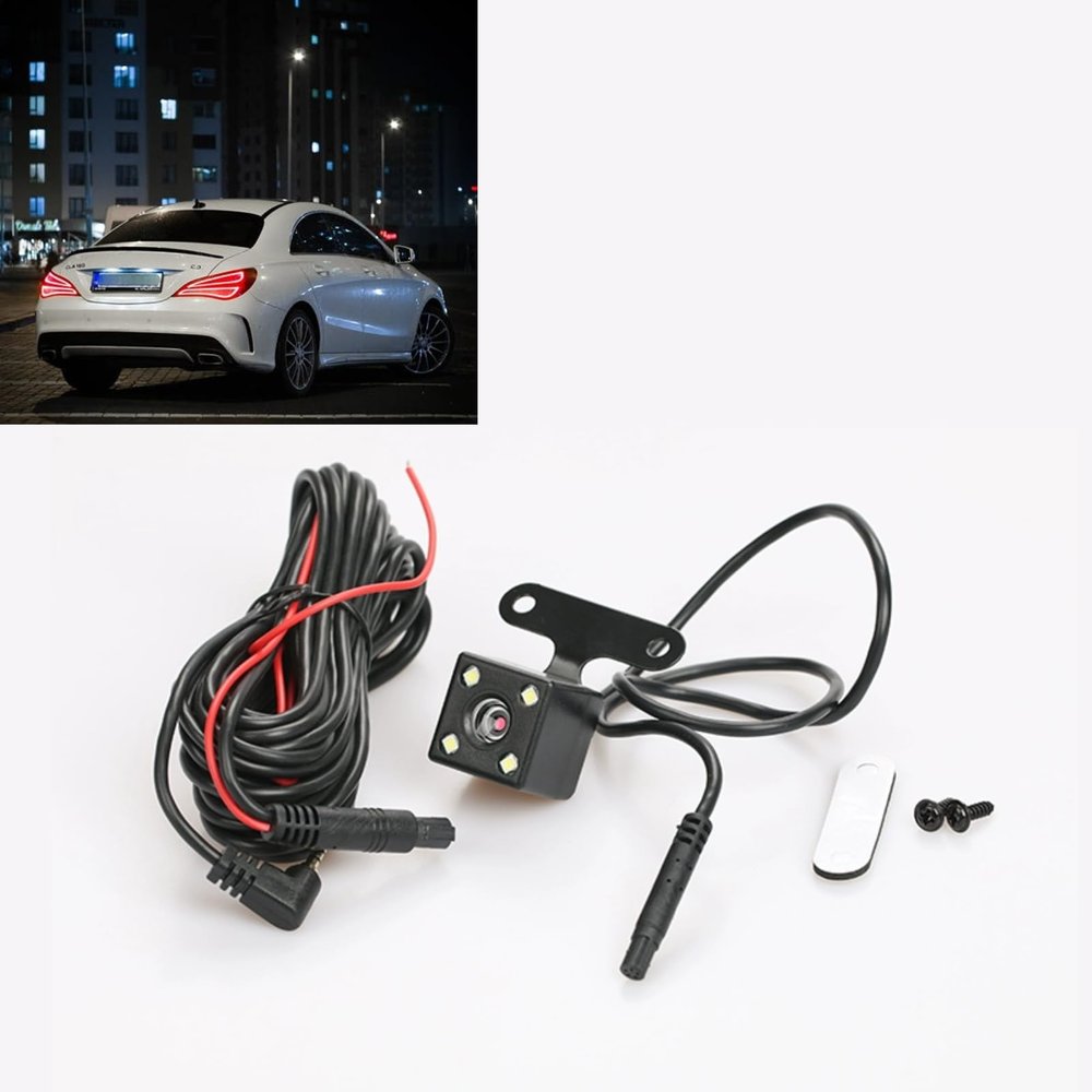 Rear View Camera, 1280x720 Pixels Backup Camera Universal Clear Images Weatherproof, 5Pin 8090 Degree Wide Angle Car Reverse Car Rear Backup Camera, Reverse System for Car
