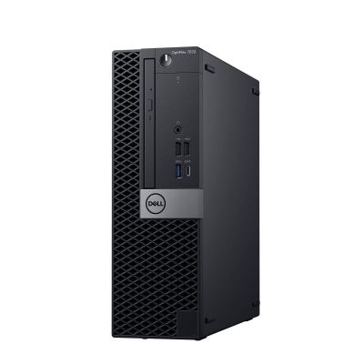 Dell Optiplex 7070 SFF Desktop Computers, Intel Core i7-9700 3.6GHz 8-Core CPU,16GB DDR4 Memory,NVMe 256GB SSD M.2,Windows 11 Pro,HDMI,WiFi,Bluetooth,Wireless Keyboard and Mouse (Renewed)
