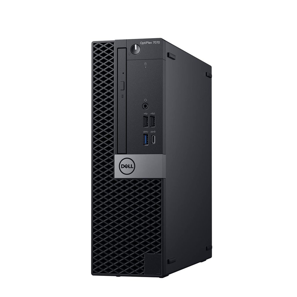 Dell Optiplex 7070 SFF Desktop Computers, Intel Core i7-9700 3.6GHz 8-Core CPU,16GB DDR4 Memory,NVMe 256GB SSD M.2,Windows 11 Pro,HDMI,WiFi,Bluetooth,Wireless Keyboard and Mouse (Renewed)