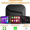 Binize Carplay Ai Box Android 13 Compatible with Wireless Carplay Wireless Android Auto AI Box Carplay Video Apps 4+64G Only Support Cars with OEM Wired CarPlay/Android Auto view 4
