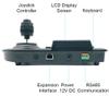 3 Axis 3D CCTV Joystick Keyboard Controller LCD Display RS485 Communication PELCO-D/P for AHD Analog PTZ Speed Dome Security CCTV Camera Control, Black, 3KD-US view 4