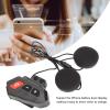 Dpofirs Motorcycle Helmet Bluetooth Headset, Motorcycle Bluetooth Communication System Headset IP65 Supports FM Radio and Hands for Snowmobile ATV Dirt Bike view 3
