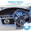 Bluetooth Marine Boat Radio Receiver: Waterproof Marine Gauge Stereo System - HD LCD Display AM FM Tuner MP3 AUX-in USB Built-in EQ view 2
