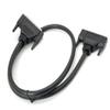 Elecbee DB62 Female Plug to DB62 Male Plug with Cable 20cm, Used in Computer and Industrial Applications for Data Transfer or Connection to Various Peripherals or Devices view 2