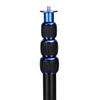 Koolehaoda Tripod Stand Webcam Stand Extendable Monopod with 1/4" Screw, Aluminum Table Tripod with Phone Holder for Cell Phones, Camera view 3