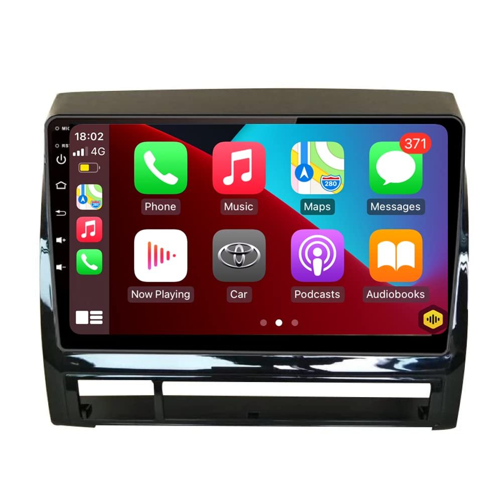 CSC AUTO Car Android Radio for Toyota Tacoma 2006-2021 Built-in carplay Android Anto,9 inch Android 10 Stereo Head Unit 8 core Cup 4G RAM 64GROM with DSP WiFi Navigation Bluetooth Backup Camera