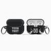Custom Football Jersey Case for Apple Airpods - Add Your Name Number Best Personalized Case Compatible with Airpods Football Fan view 3