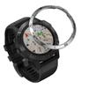 REYDA Watch Bezel Compatible for Garmin Fenix 6/6 Pro Bezel Ring, Stainless Steel Watch Bezel Loop Adhesive Cover Scratch Resistant Protection Metal Bezel Styling Dial Circle for Garmin Fenix 6/6 Pro view 1