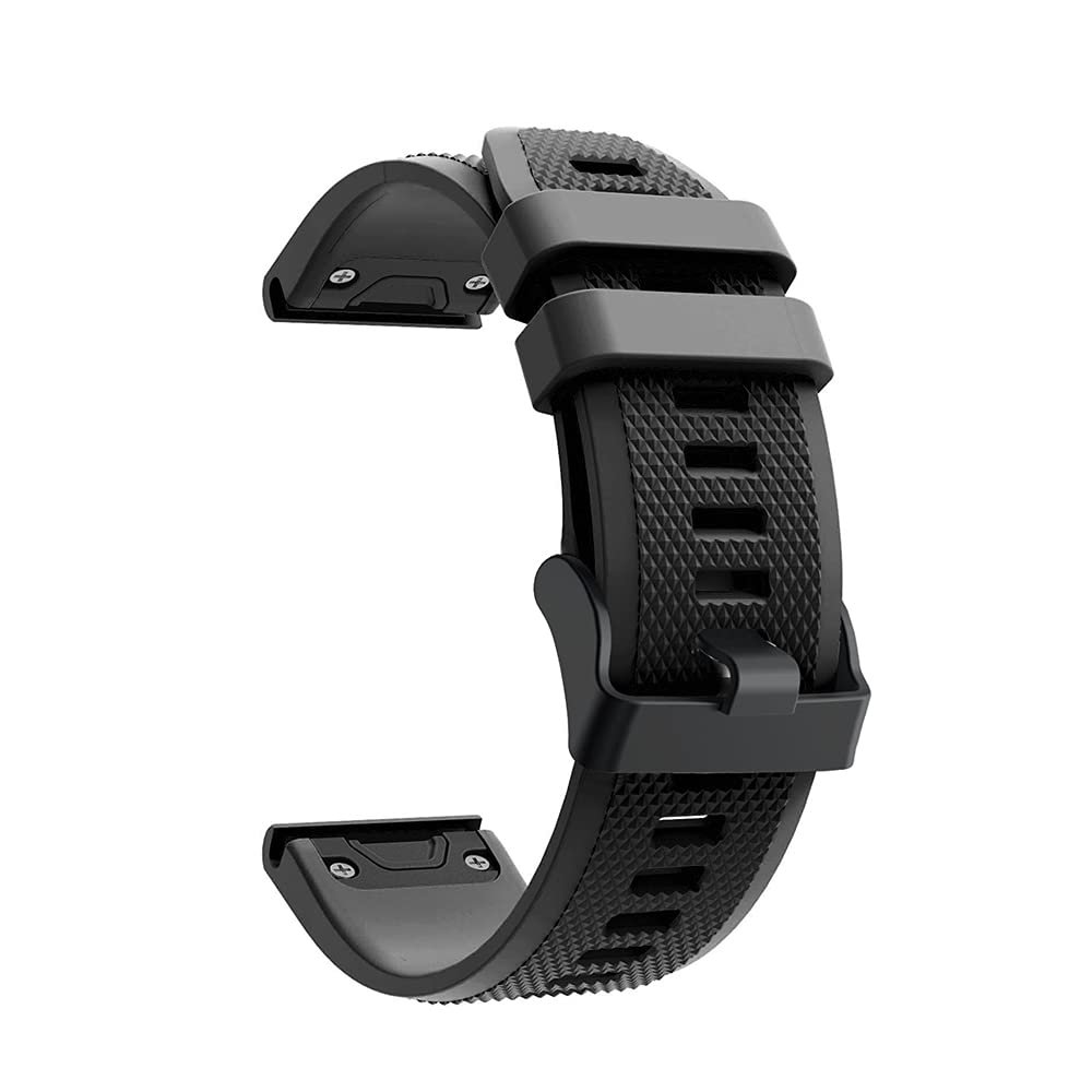 REYDA Silicone Band Compatible for Garmin Forerunner 970/965/955/945/935, 22mm Quick Fit Watch Band Soft Breathable Silicone Bracelet Wristband Replacement Band for Garmin D2 Mach 2 47mm/Mach 1/Delta