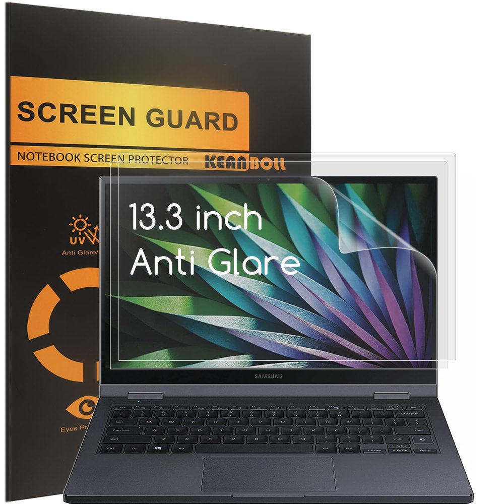 3 Pack Matte Anti-Glare Screen Protector for 13.3" Samsung Galaxy Book 2 Pro, 13.3" Galaxy Book 2 Pro 360, 13.3" Galaxy Book Pro 360, 13.3 Galaxy Book Pro 360 13 5G, Galaxy Book Flex 2 Alpha 13.3