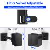 Aiweiwa Speaker Wall Mount for Samsung 9500S Ceiling Speaker Mount Bracket - Tilt and Swivel Adjustable Rear Speakers Mounting Bracket for Samsung SWA-9500S/ZA view 4