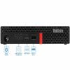 Lenovo ThinkCentre M920q Tiny Desktop Intel i5-9500T Up to 3.70GHz 16GB RAM 256GB NVMe SSD Built-in AX210 Wi-Fi 6E BT HDMI Dual Monitor Support Wireless Keyboard and Mouse Win11 Pro (Renewed) view 4