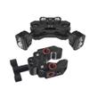 BGNing Motorcycle Bike Handlebar Mount Clip Clamp Anti-Loose Knob Lock Bracket for Action Camera (Type C) view 1